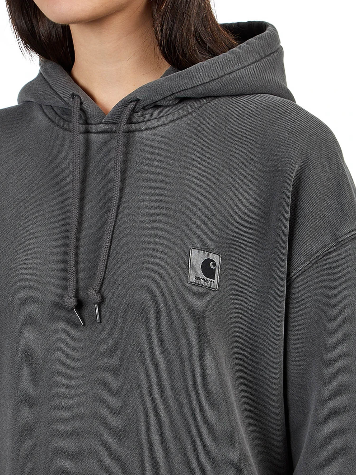 Carhartt Wip W' Hooded Nelson Sweatshirt Grigio