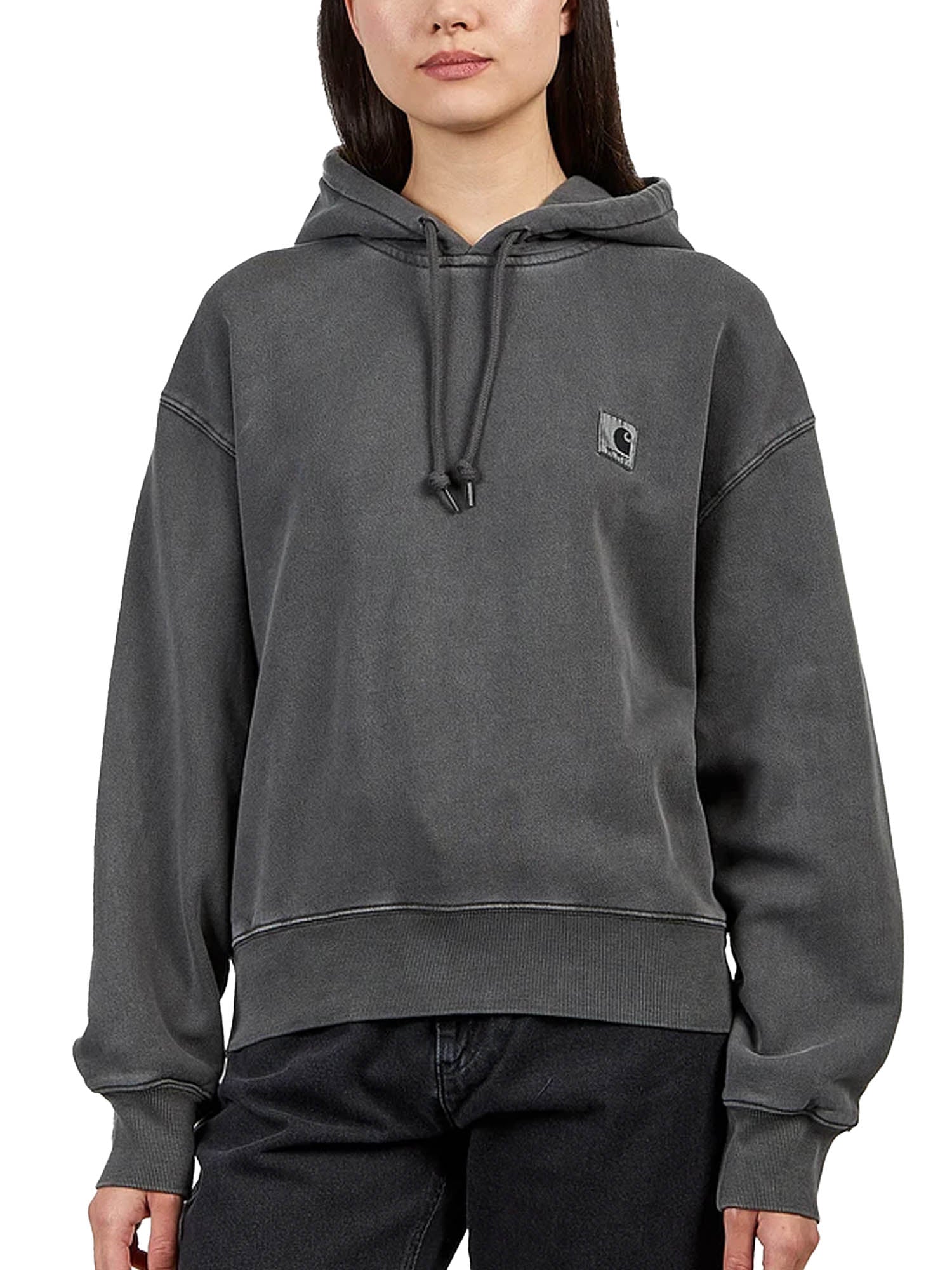 Carhartt Wip W' Hooded Nelson Sweatshirt Grigio