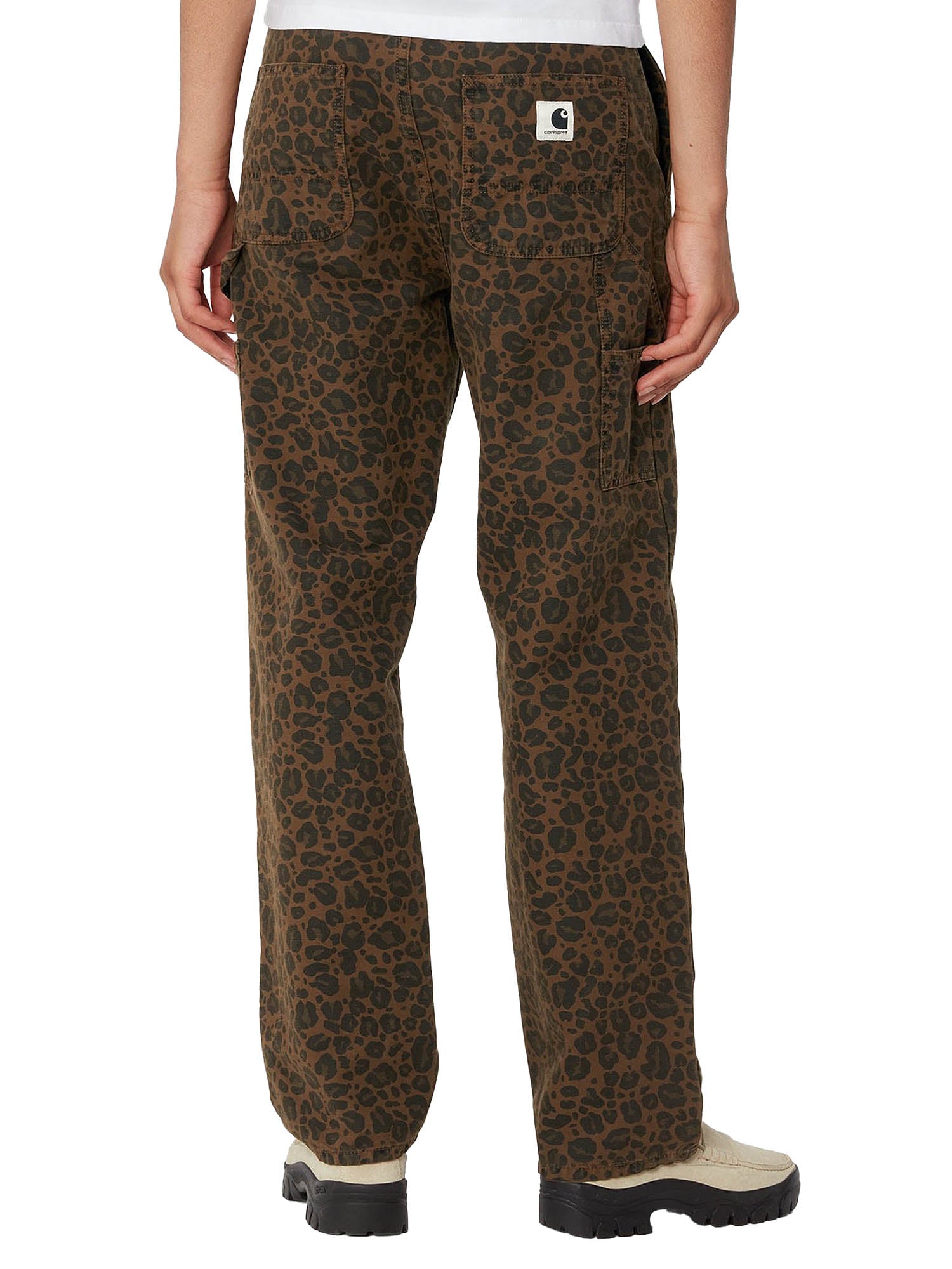 Carhartt Wip W' Leo Pierce Pant Straight Marrone