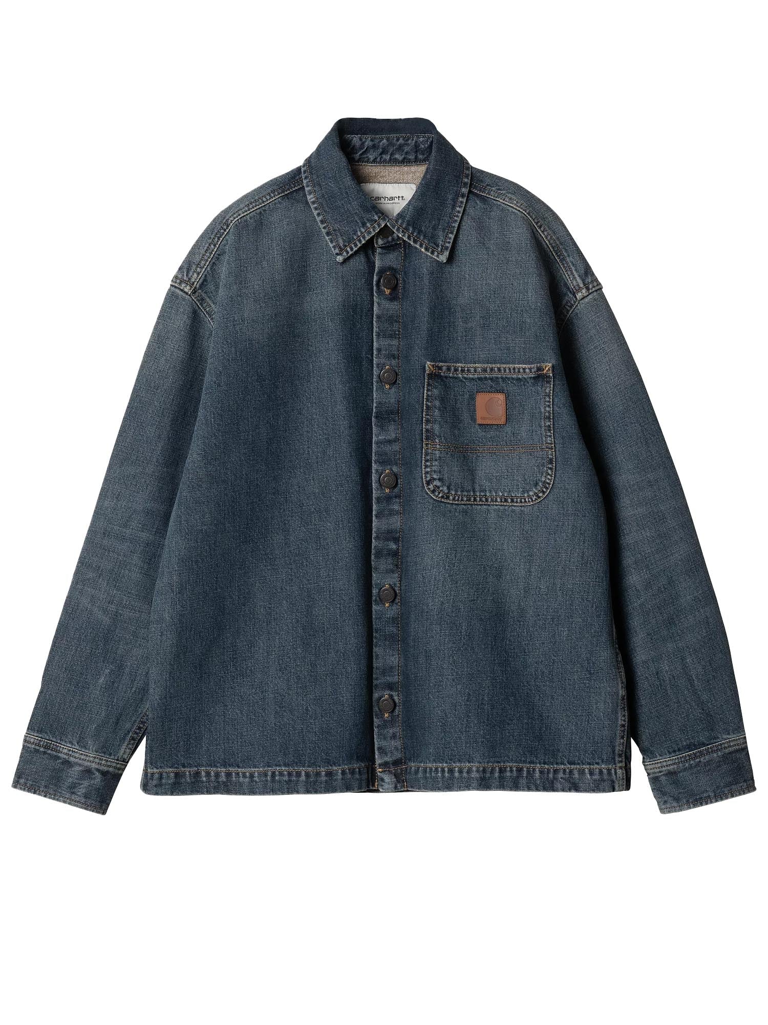 Carhartt Wip W' Lovilia Shirt Jac Blu