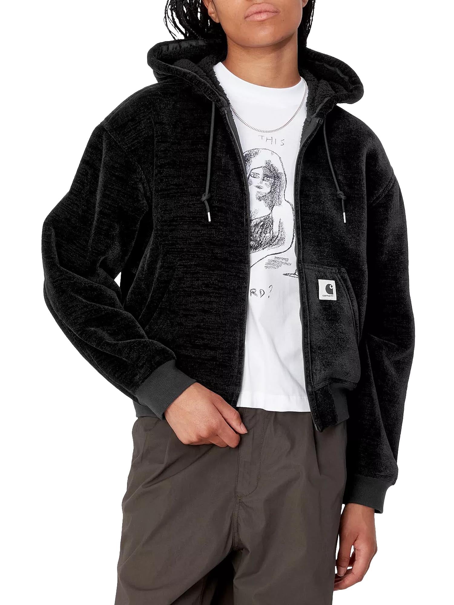 Carhartt Wip W' OG Active Sweat Jacket Nero