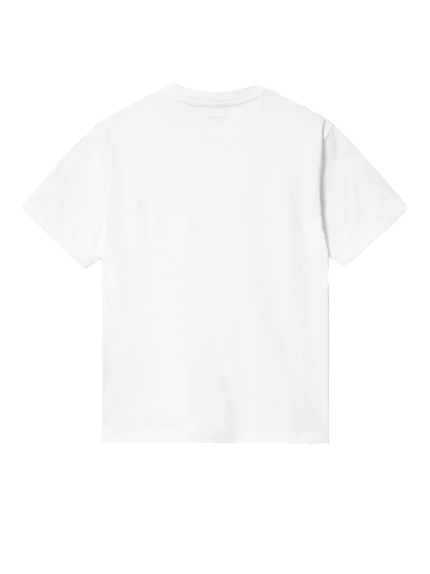 Carhartt Wip W' S/S Chase T-Shirt Bianco