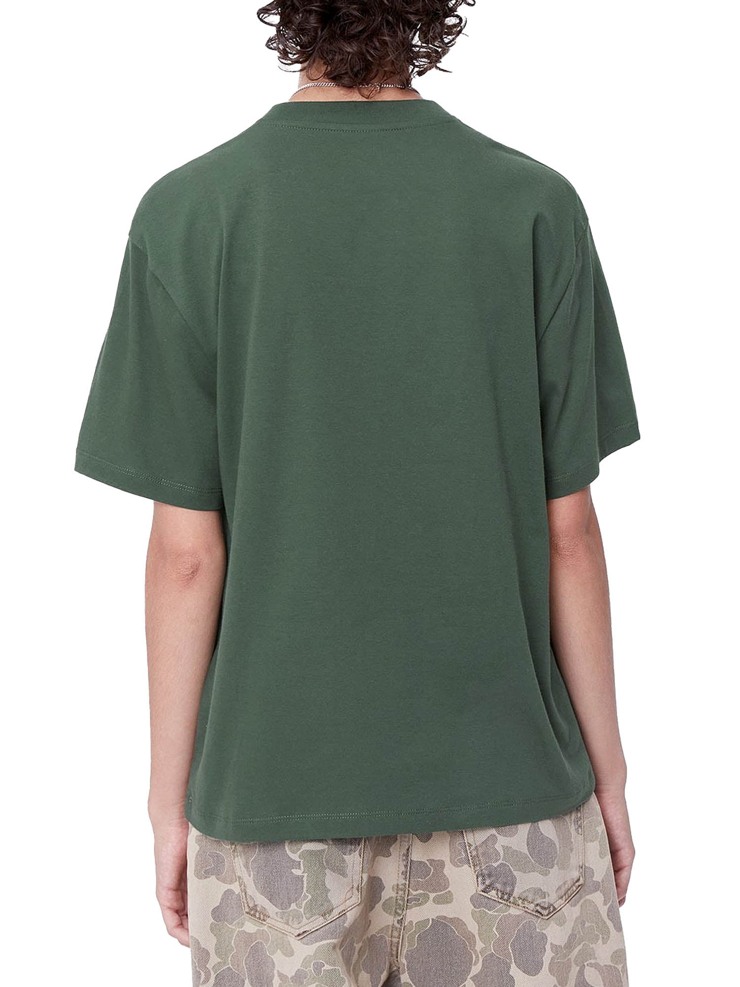 Carhartt Wip W' S/S Chase T-Shirt Verde