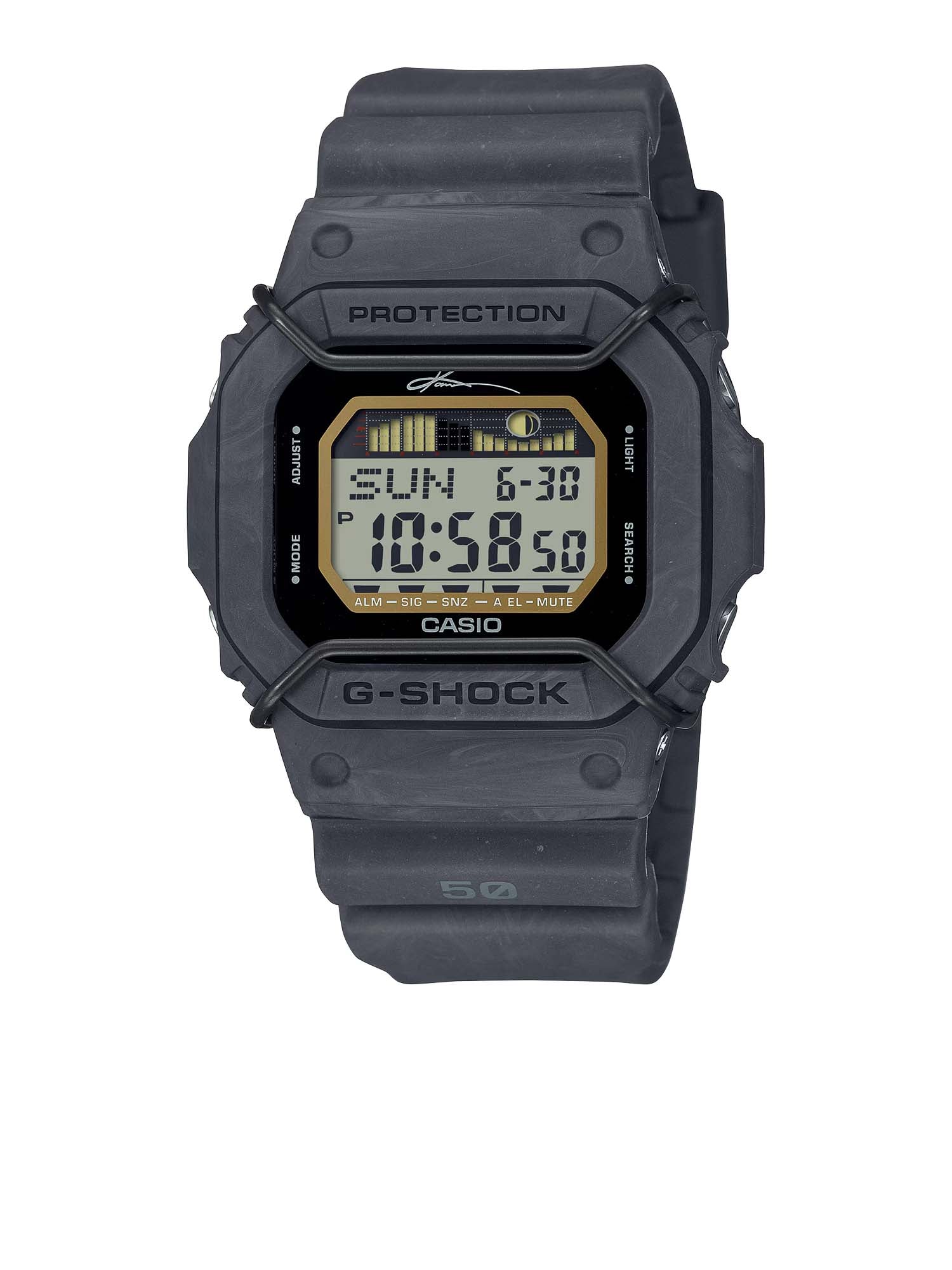 Casio G-shock Orologio GLX-5600KB-1 x Kanoa Igarashi Nero