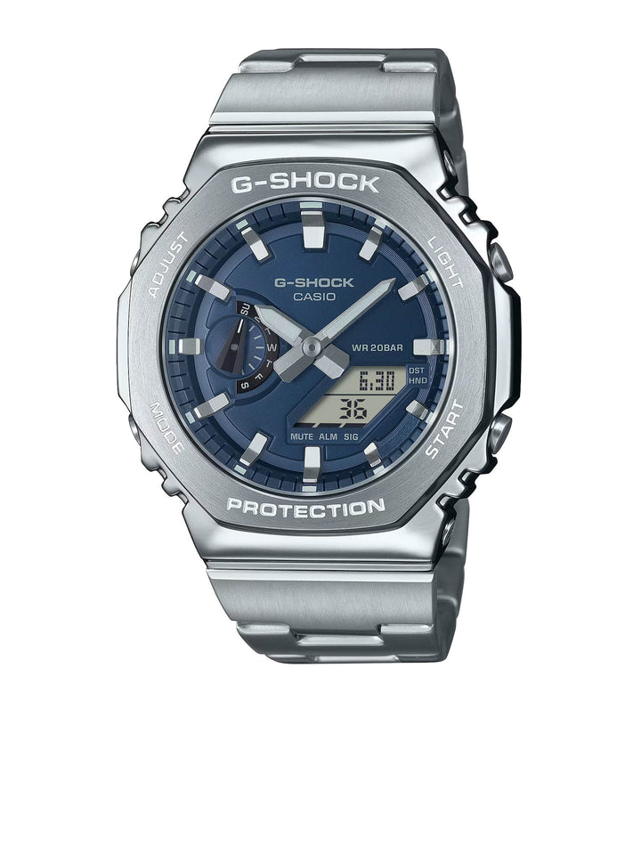 Casio G-shock Orologio GM-2110D-7A Argento