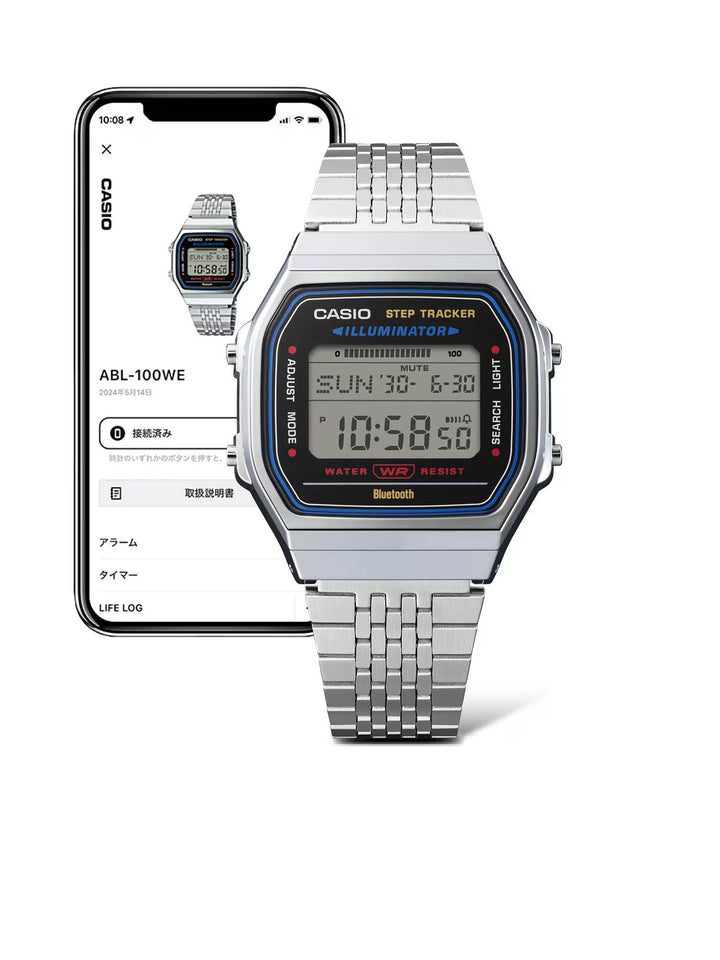 Casio Orologio ABL-100WE-1A Argento