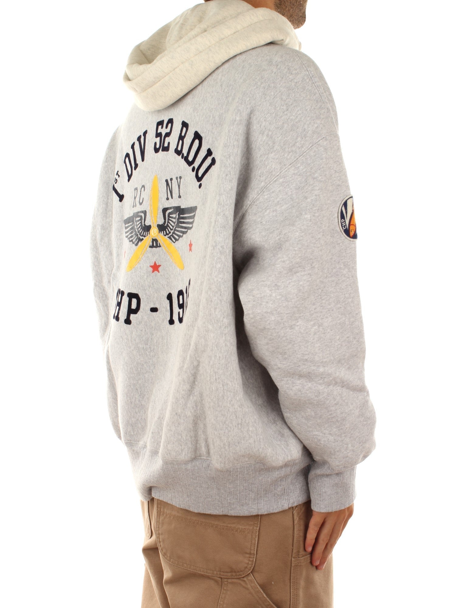 Champion Hooded Sweatshirt Grigio