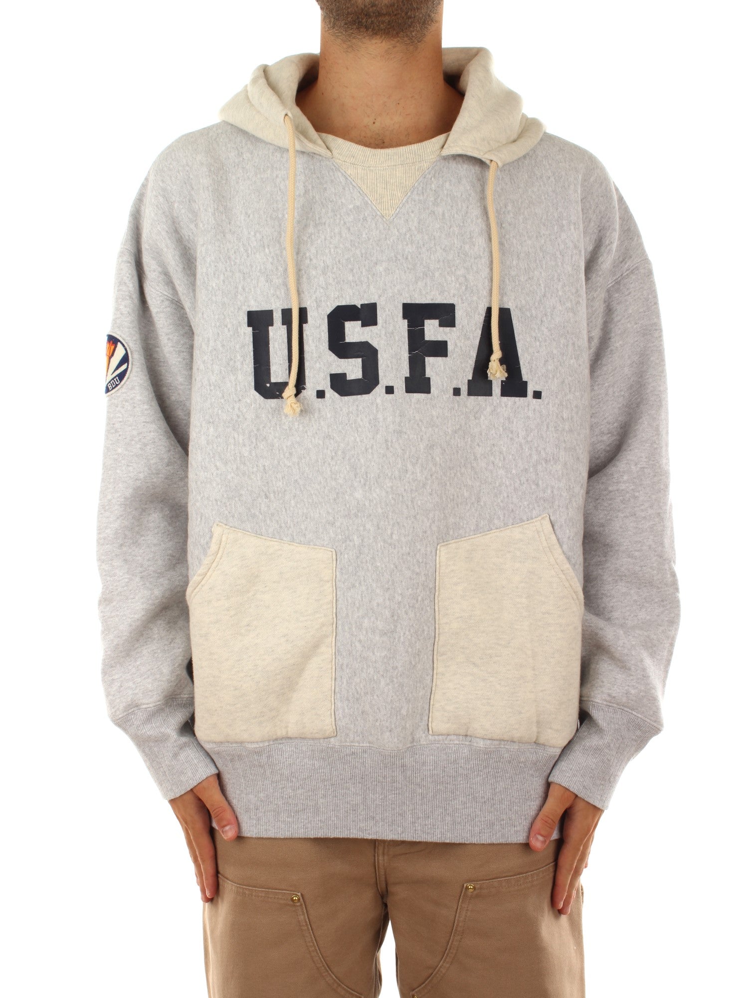 Champion Hooded Sweatshirt Grigio