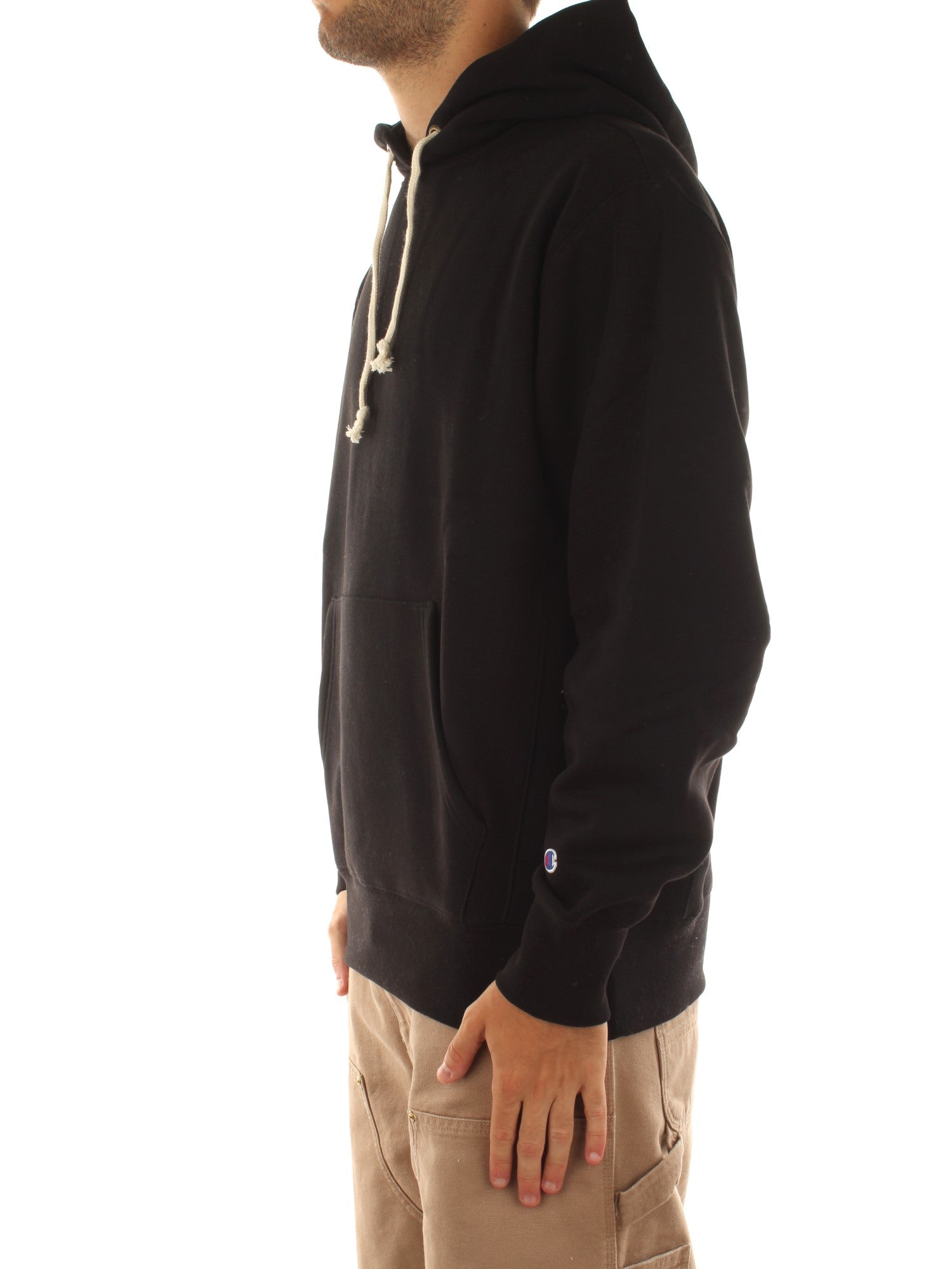 Champion Hooded Sweatshirt Nero