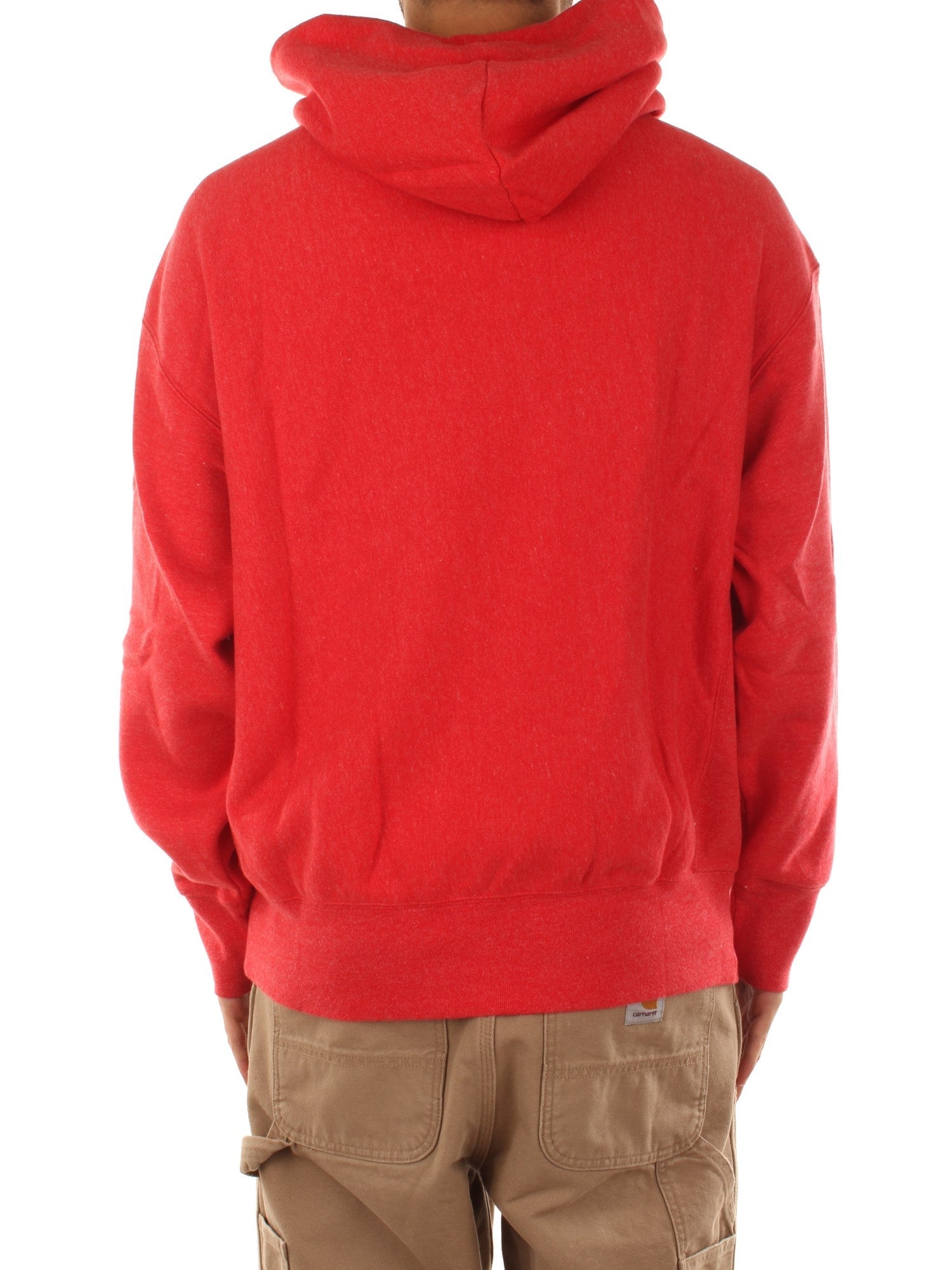 Champion Hooded Sweatshirt Rosso