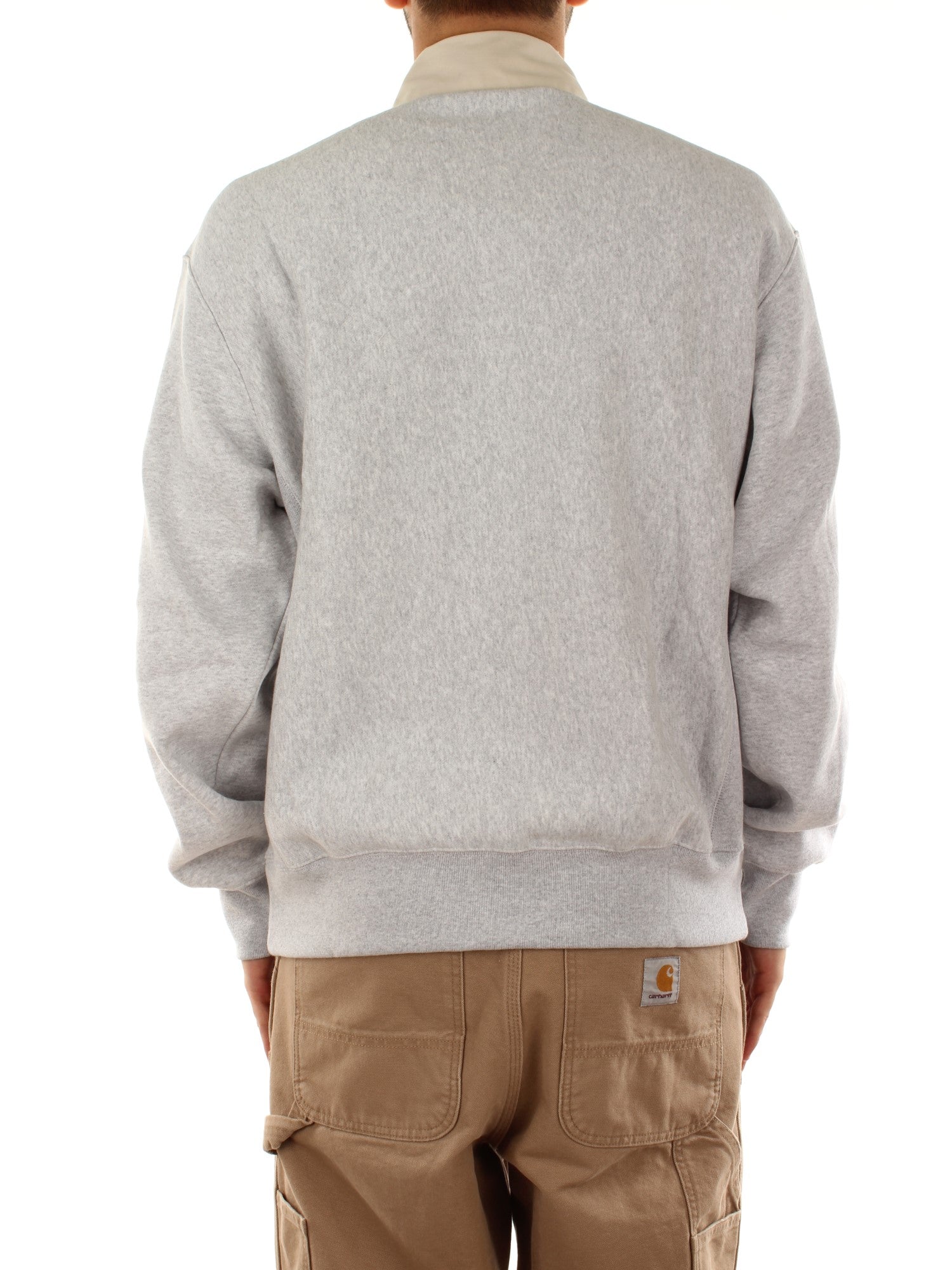 Champion Polo Neck Sweatshirt Grigio