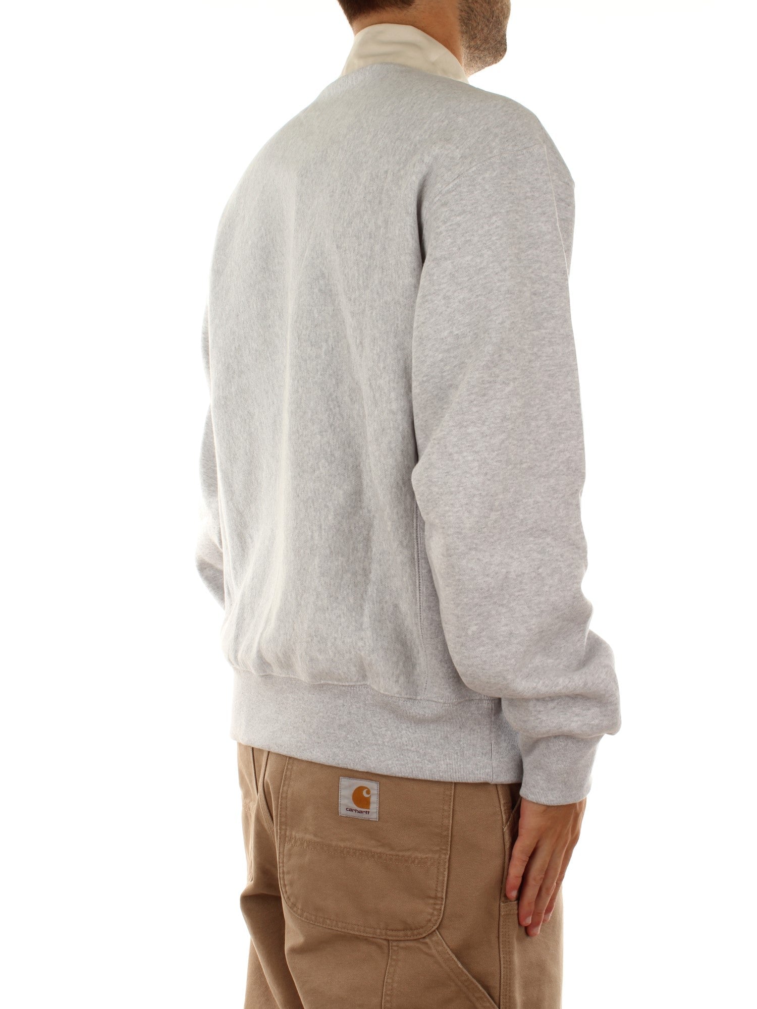 Champion Polo Neck Sweatshirt Grigio