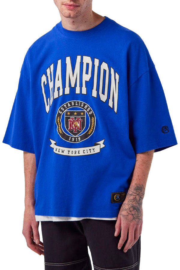 T-SHIRT Blu Champion