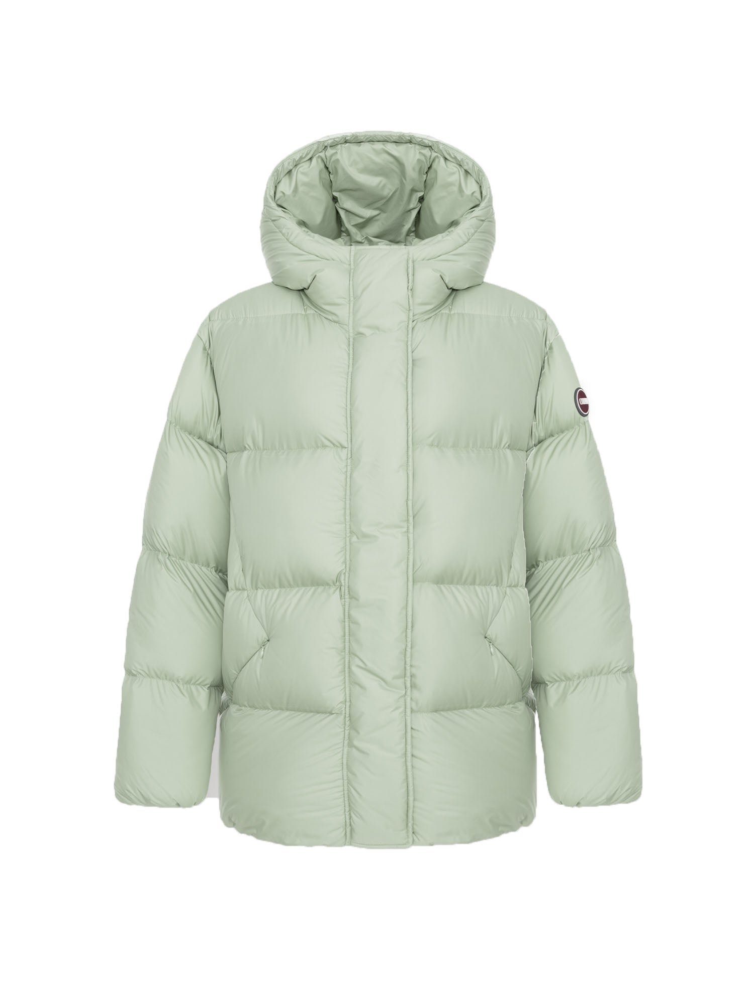 Colmar Piumino Oversize con Cappuccio Verde