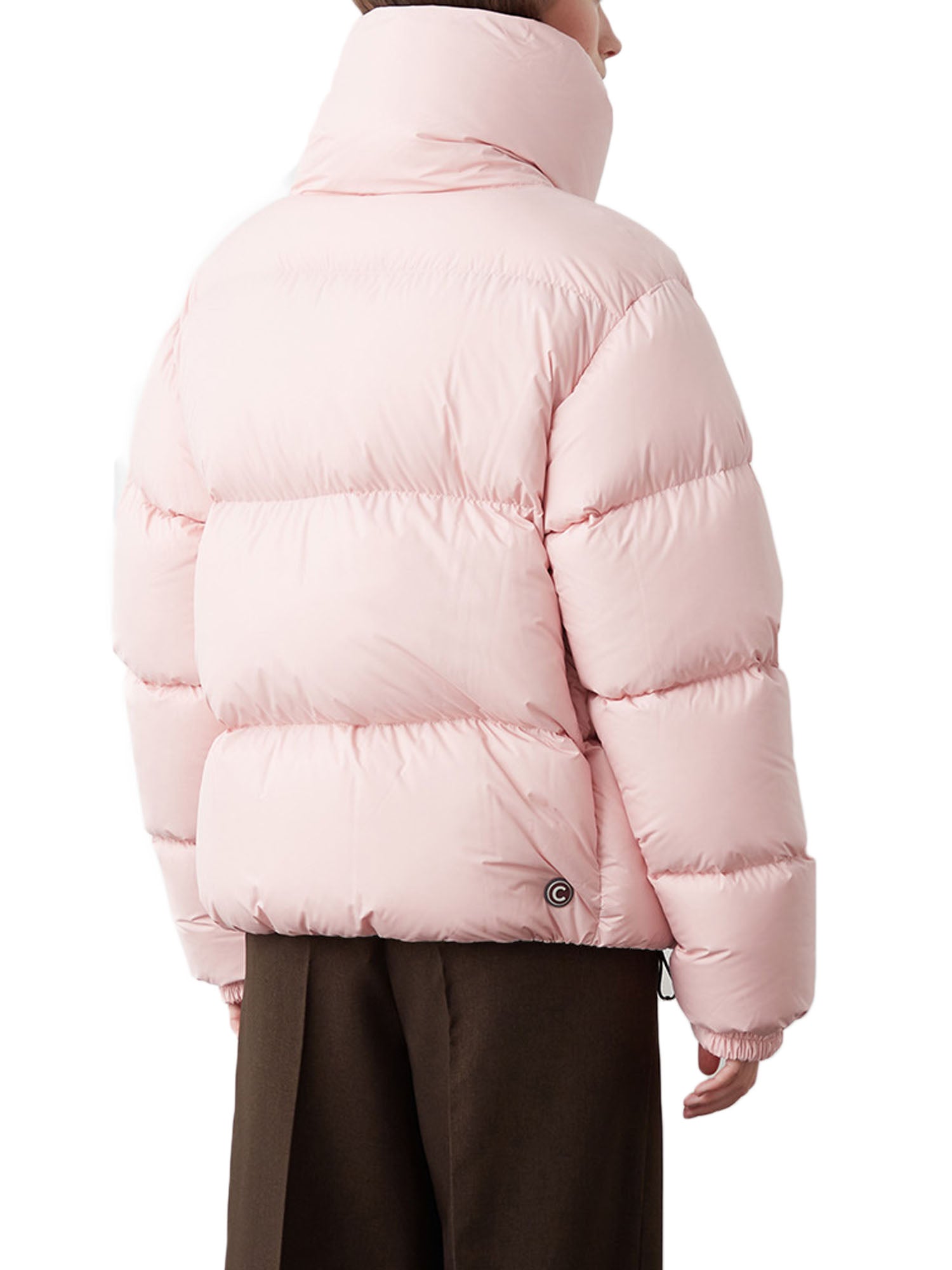 Colmar Piumino Oversize con Maxi Collo Rosa