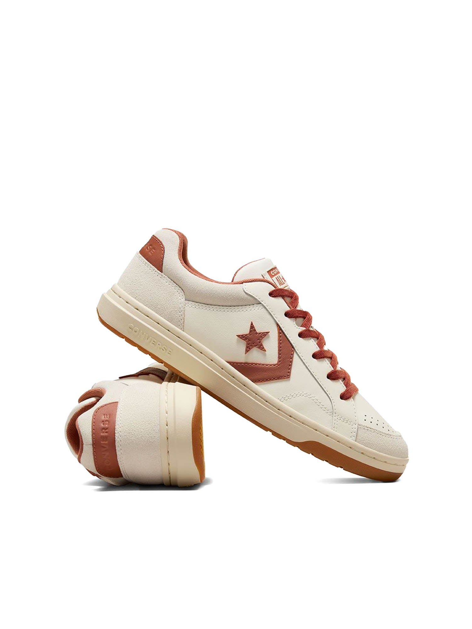 Converse Pro Blaze Classic Leather & Suede Bianco