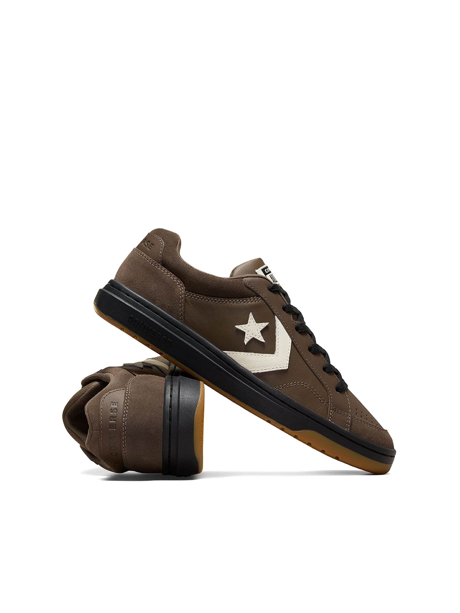 Converse Pro Blaze Classic Leather & Suede Marrone