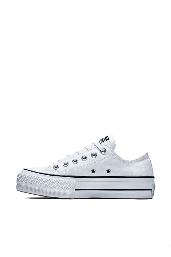 Converse Scarpe Chuck Taylor All Star Platform Canvas Bianco