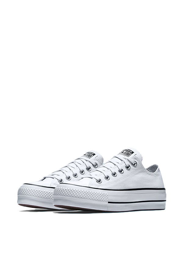 Converse Scarpe Chuck Taylor All Star Platform Canvas Bianco