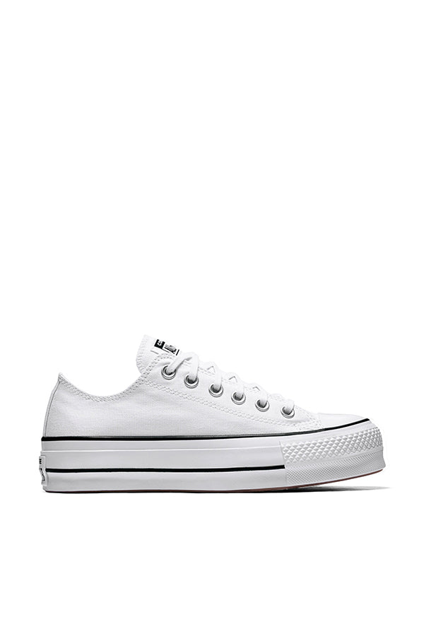 Converse Scarpe Chuck Taylor All Star Platform Canvas Bianco