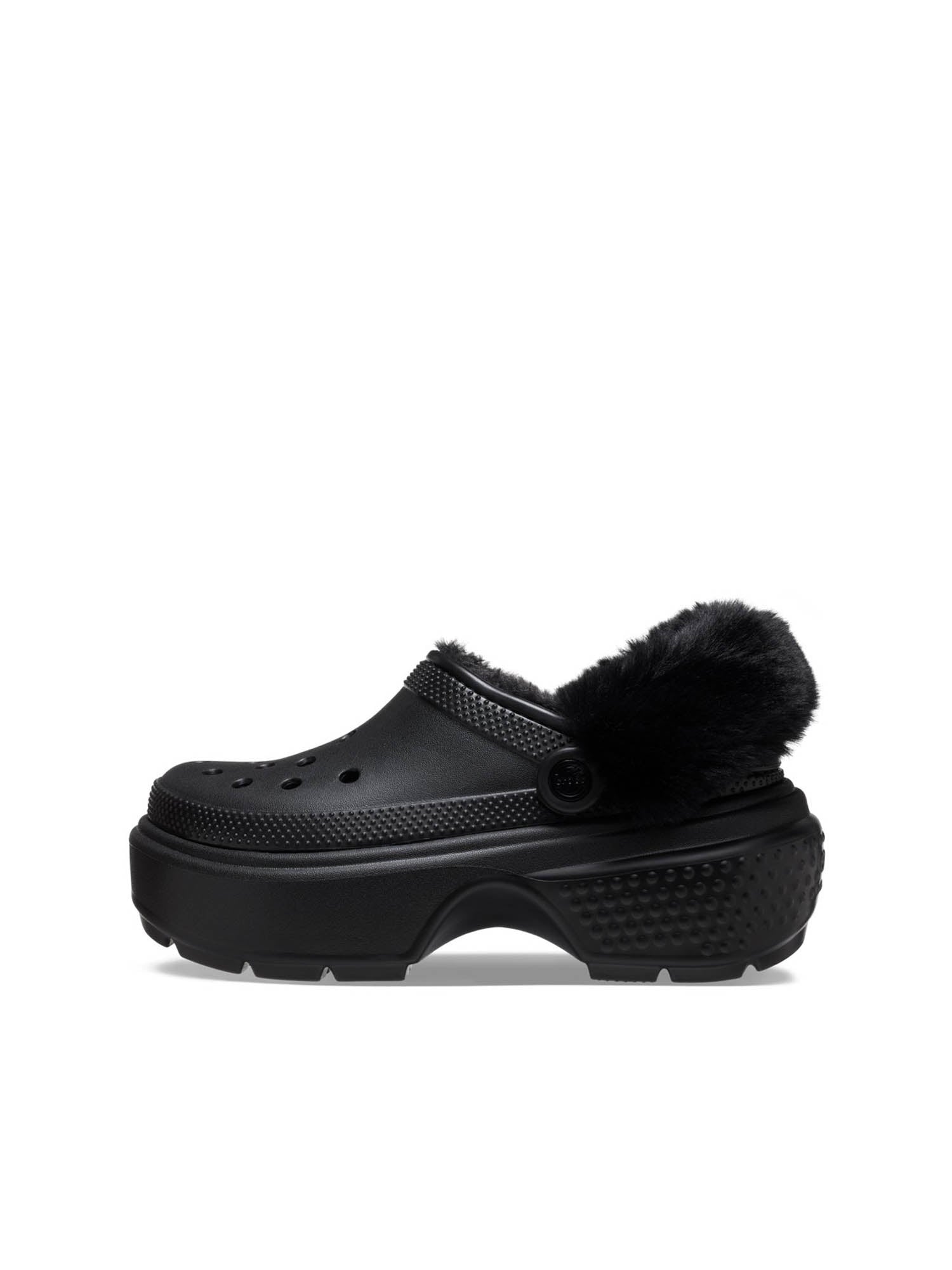 Crocs Scarpe Stomp Lined CLog Nero