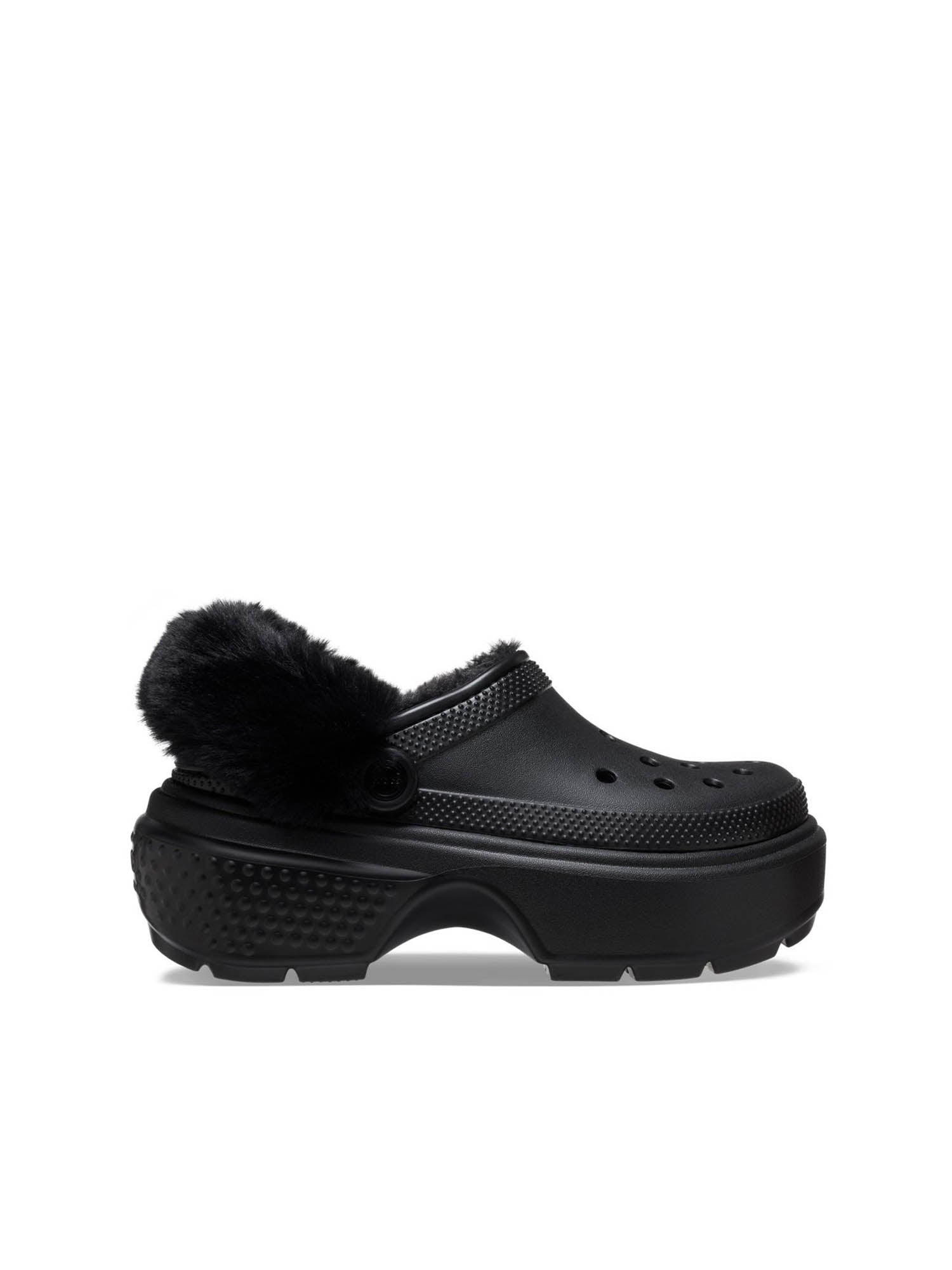 Crocs Scarpe Stomp Lined CLog Nero