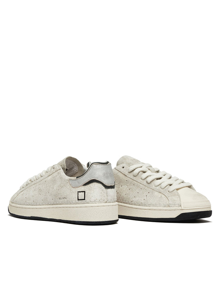 D.a.t.e. Base Mixed Sneakers Bianco