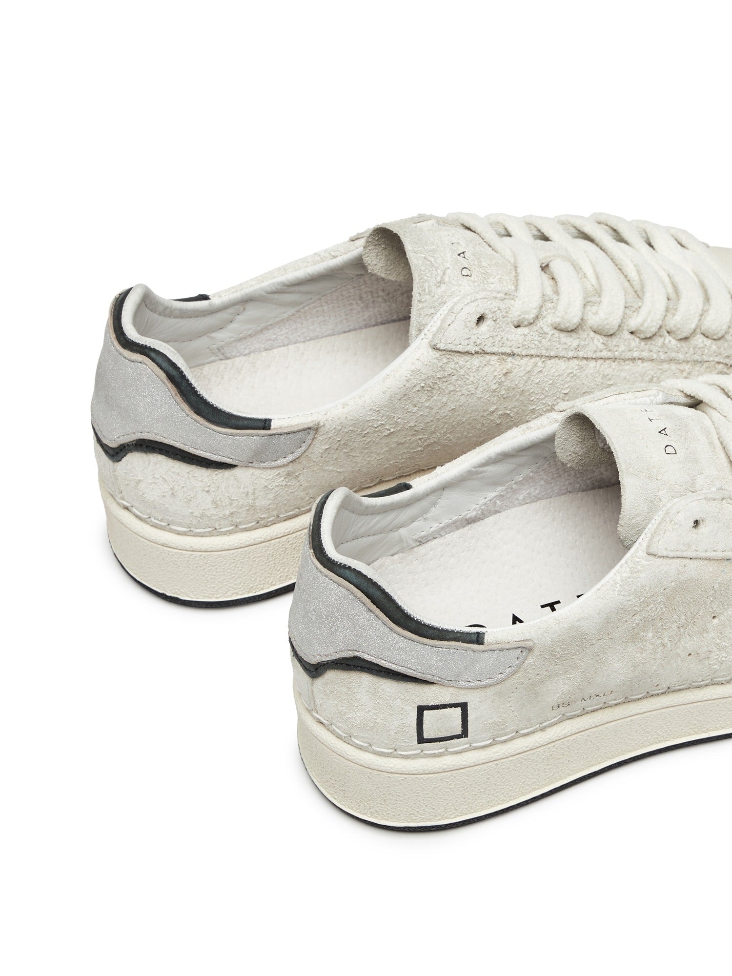 D.a.t.e. Base Mixed Sneakers Bianco