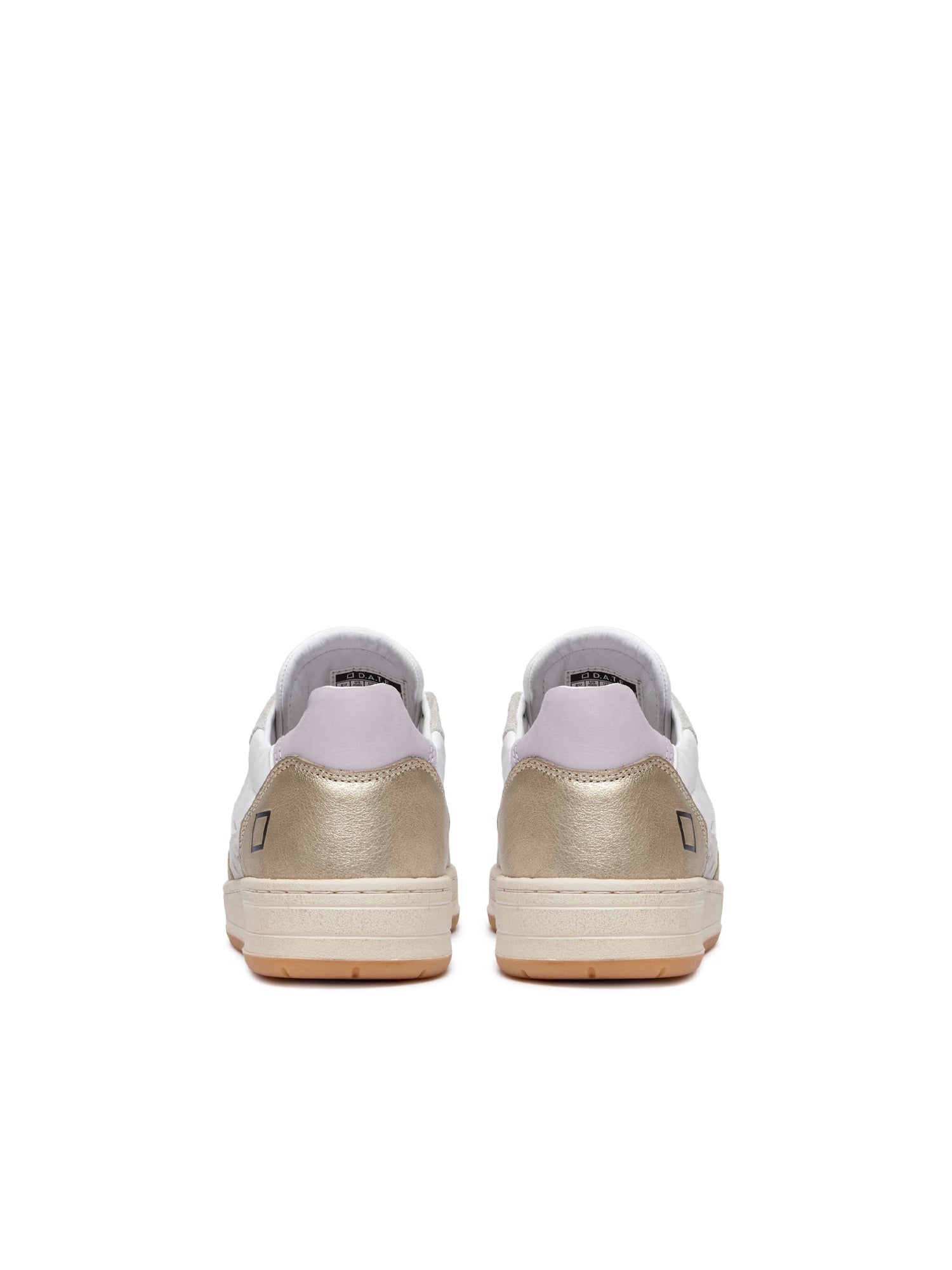 D.a.t.e. Court 2.0 Laminated Sneakers Bianco