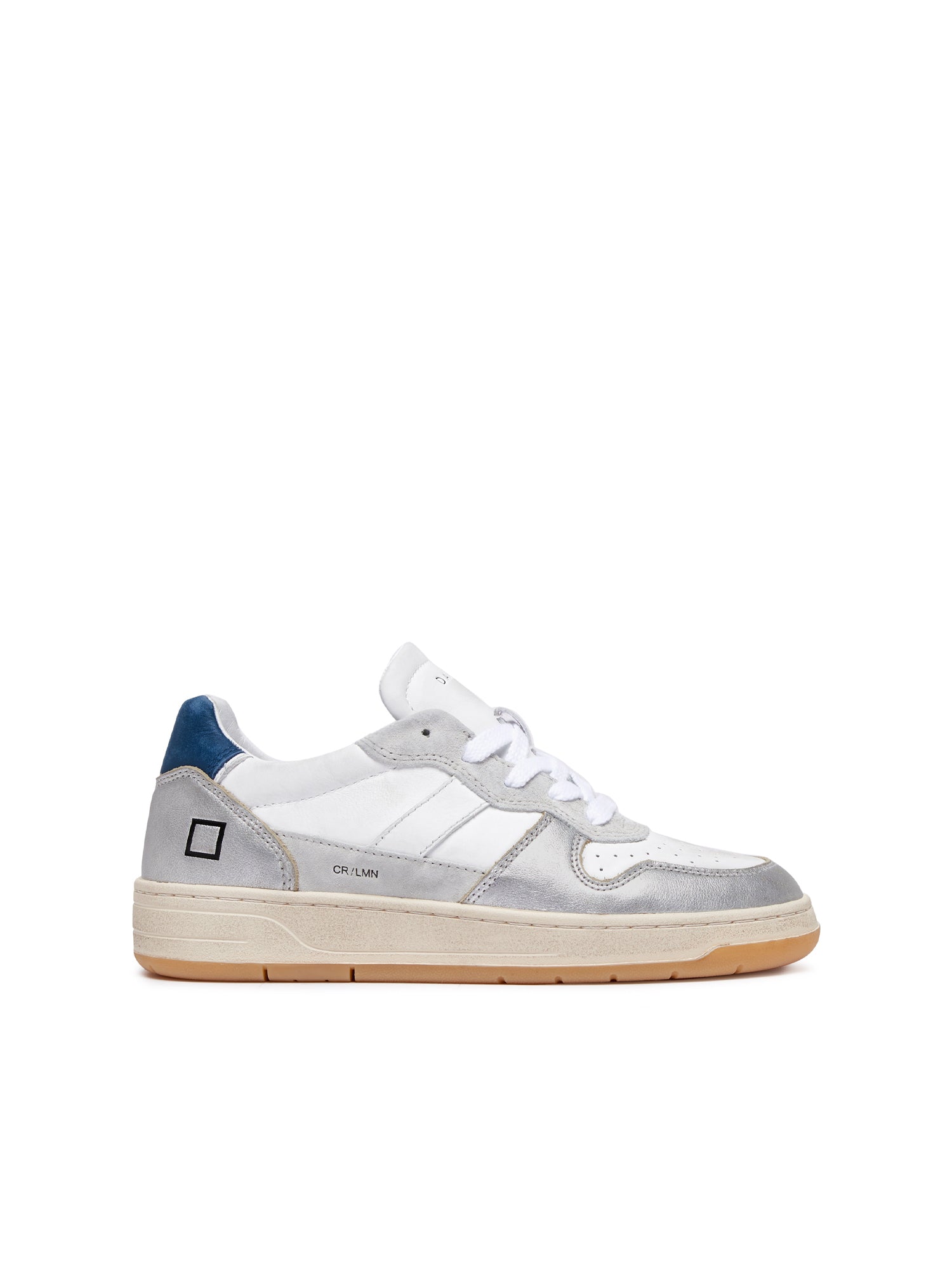 D.a.t.e. Court 2.0 Laminated Sneakers Bianco