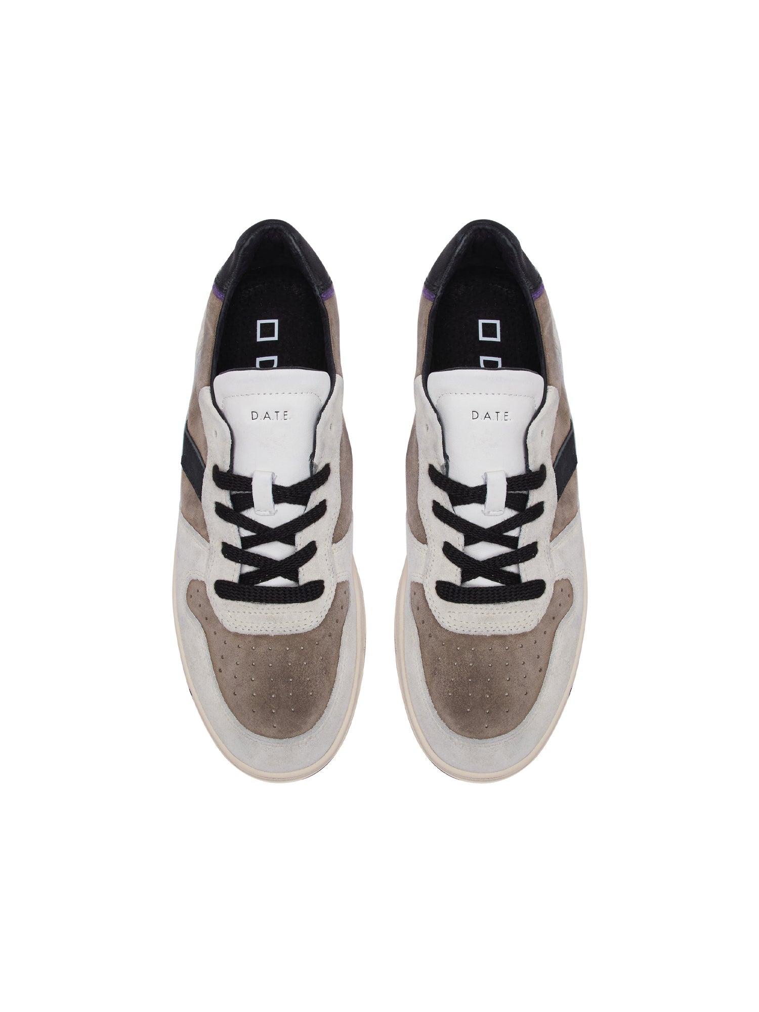 D.a.t.e. Court 2.0 Powder Sneakers Marrone