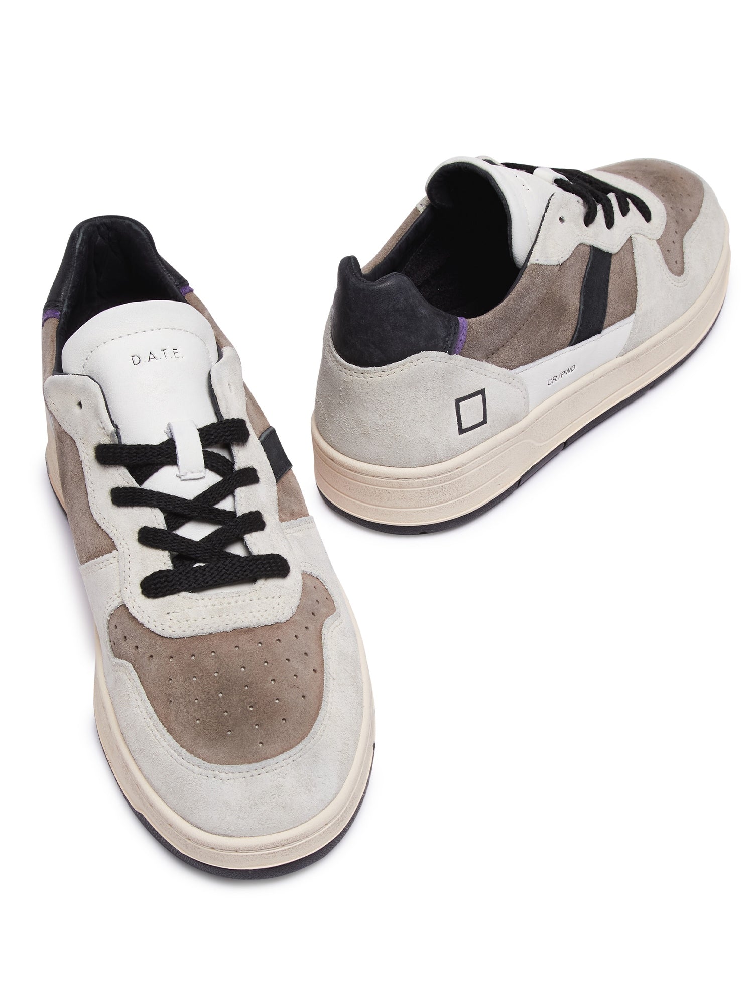 D.a.t.e. Court 2.0 Powder Sneakers Marrone