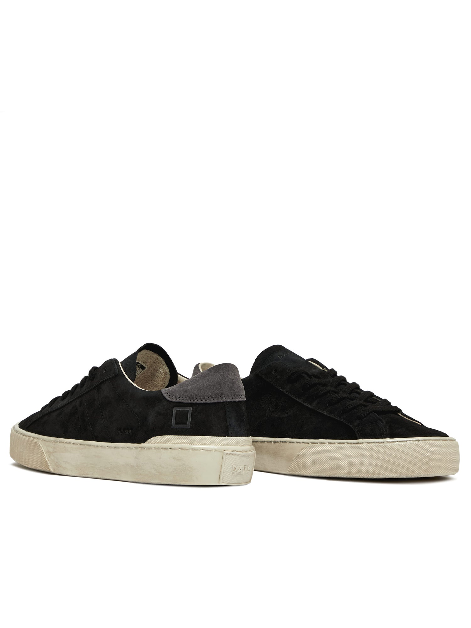 D.a.t.e. Hill Low Suede Sneakers Nero