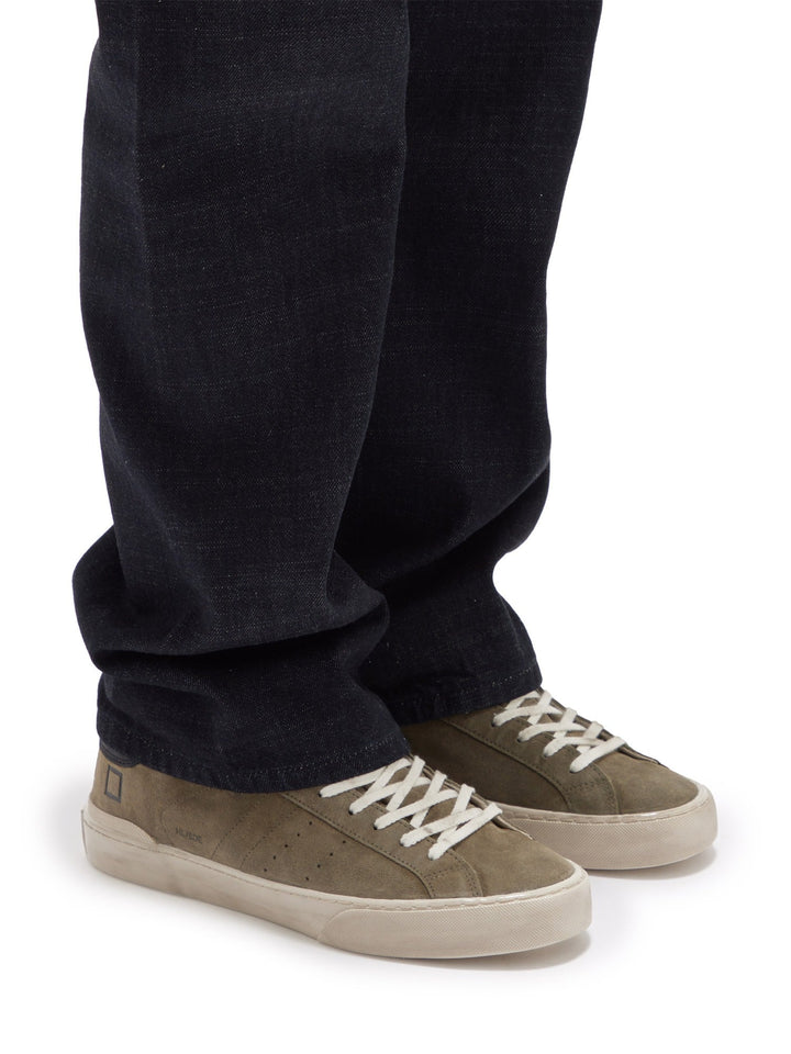 D.a.t.e. Hill Low Suede Sneakers Verde