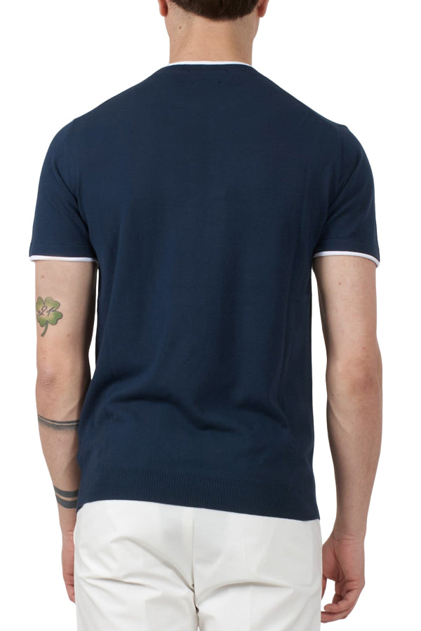 T-SHIRT Blu Daniele Fiesoli