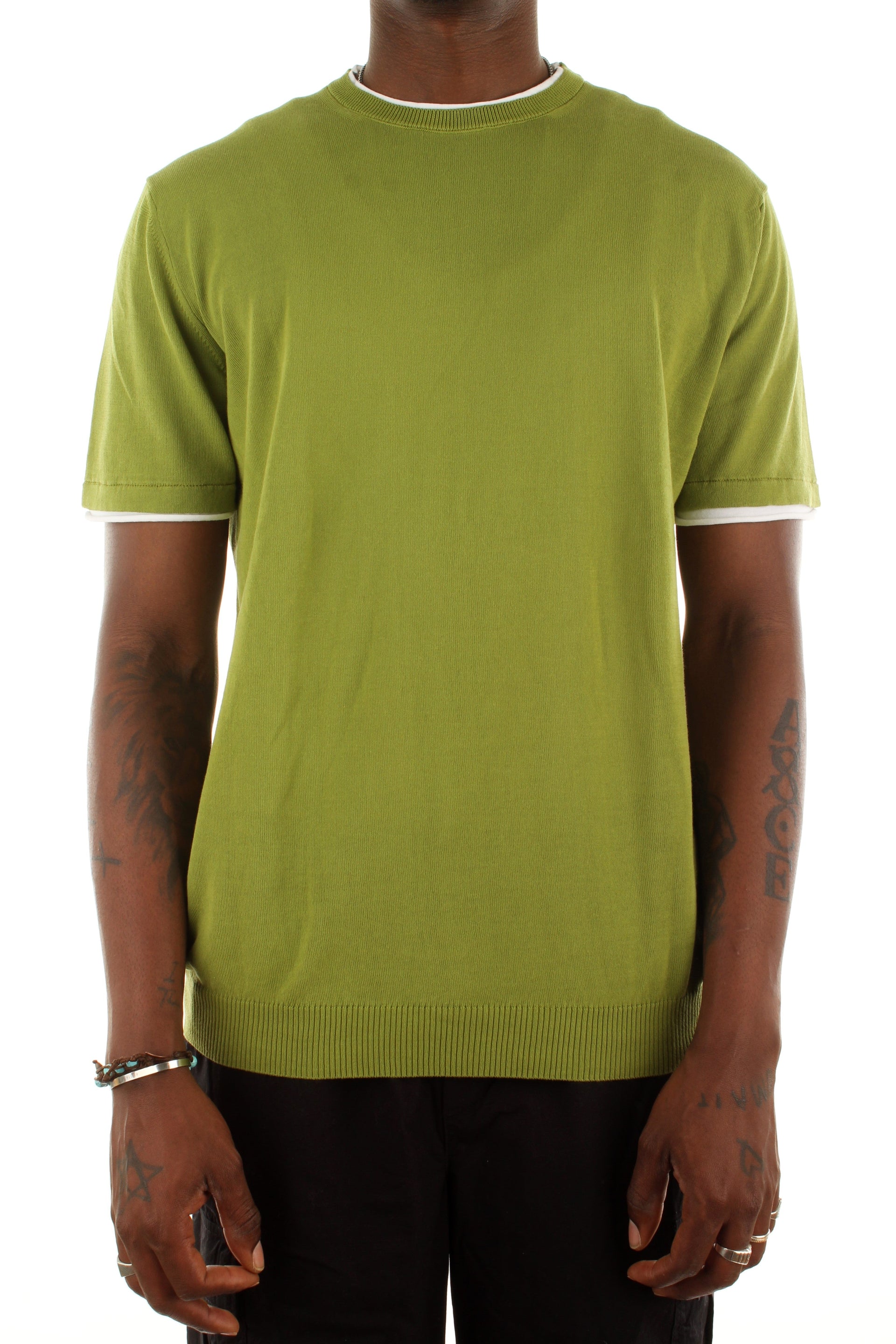 T-SHIRT Verde Daniele Fiesoli