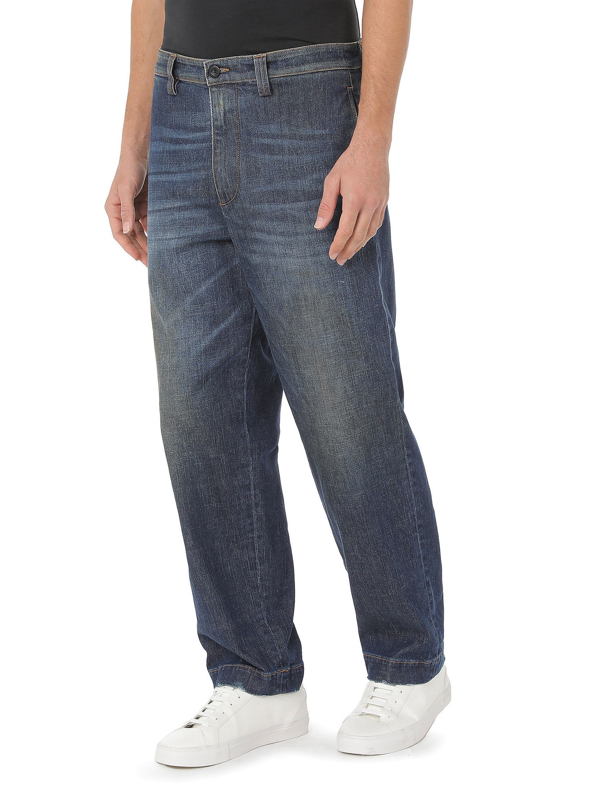 Department Five Ant Pant Chino Wide Leg Denim Blu