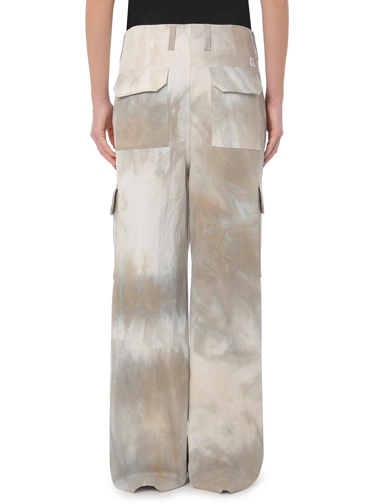 Department Five Roxy Pantalone Cargo Over Gabardina Multicolore