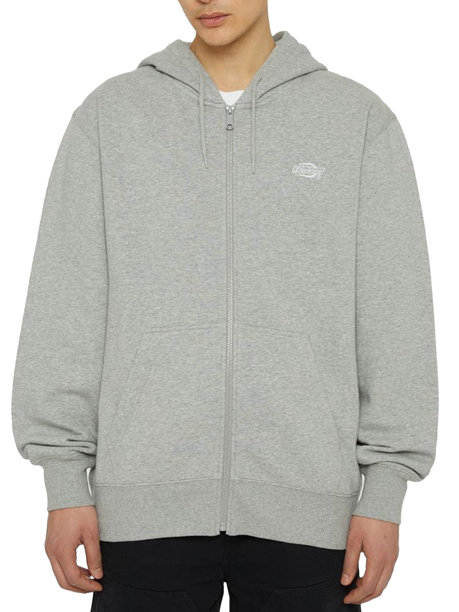 Dickies Felpa Con Cappuccio E Zip Integrale Summerdale Grigio