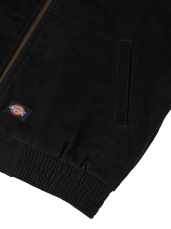 Dickies Giacca Con Cappuccio Corduroy Nero