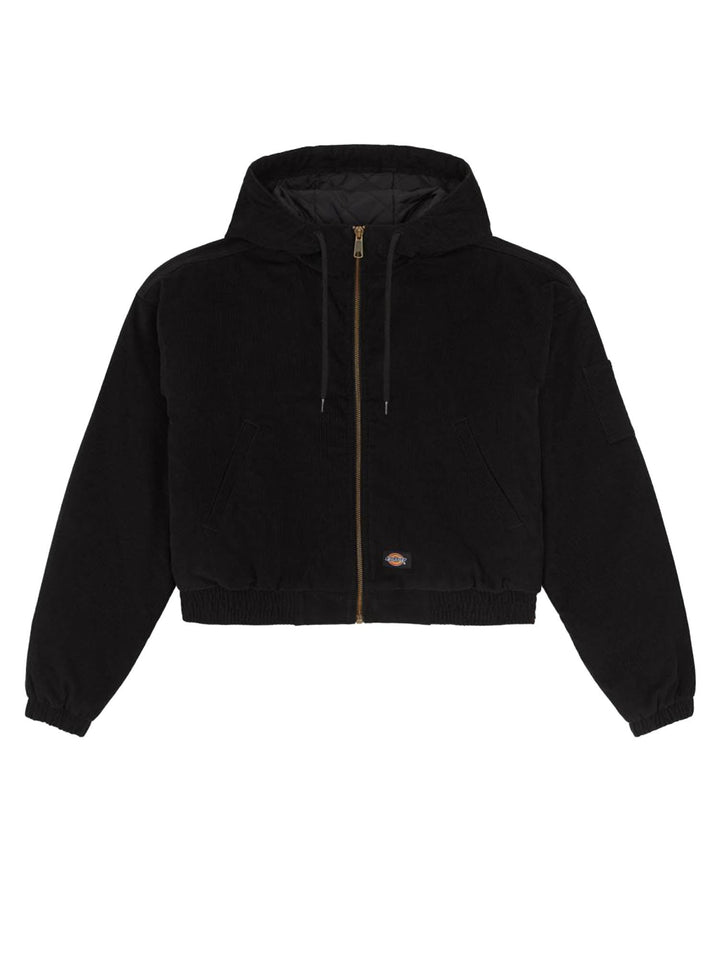 Dickies Giacca Con Cappuccio Corduroy Nero