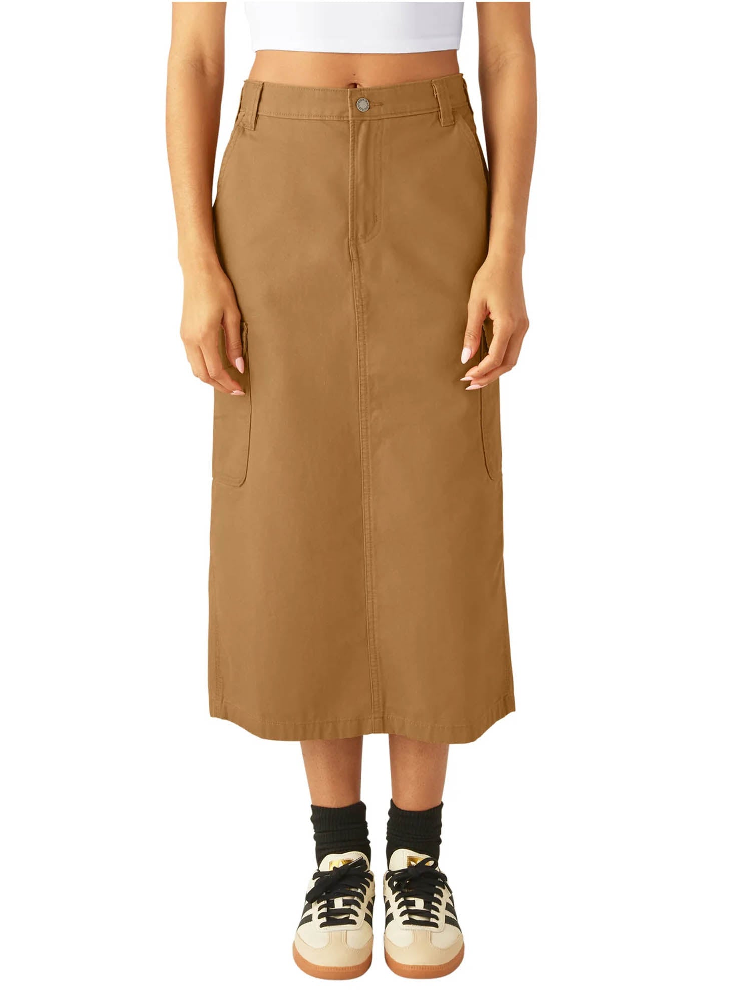 Duck Canvas Cargo Skirt