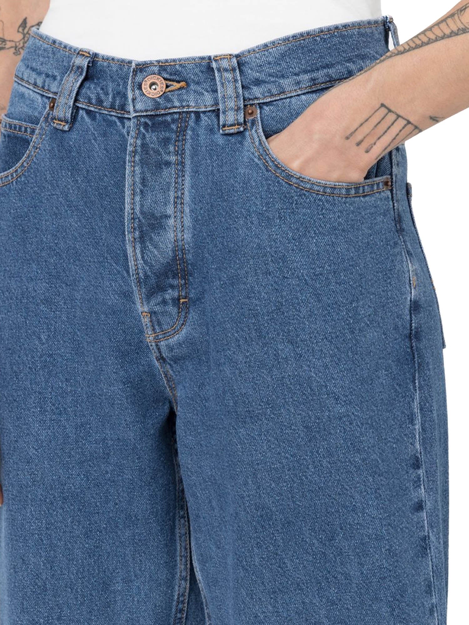 Dickies Jeans Thomasville In Denim Blu