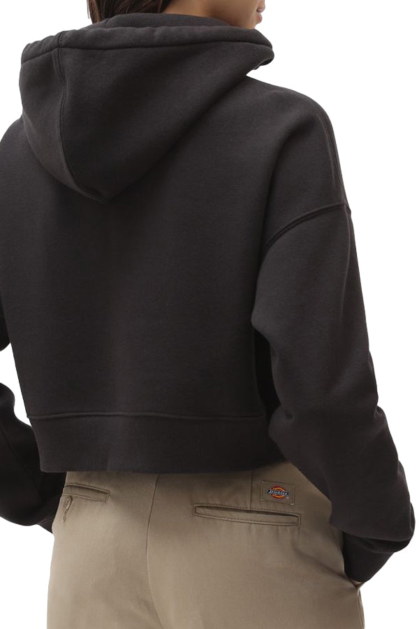 Dickies OAKPORT CROPPED HOODIE Nero