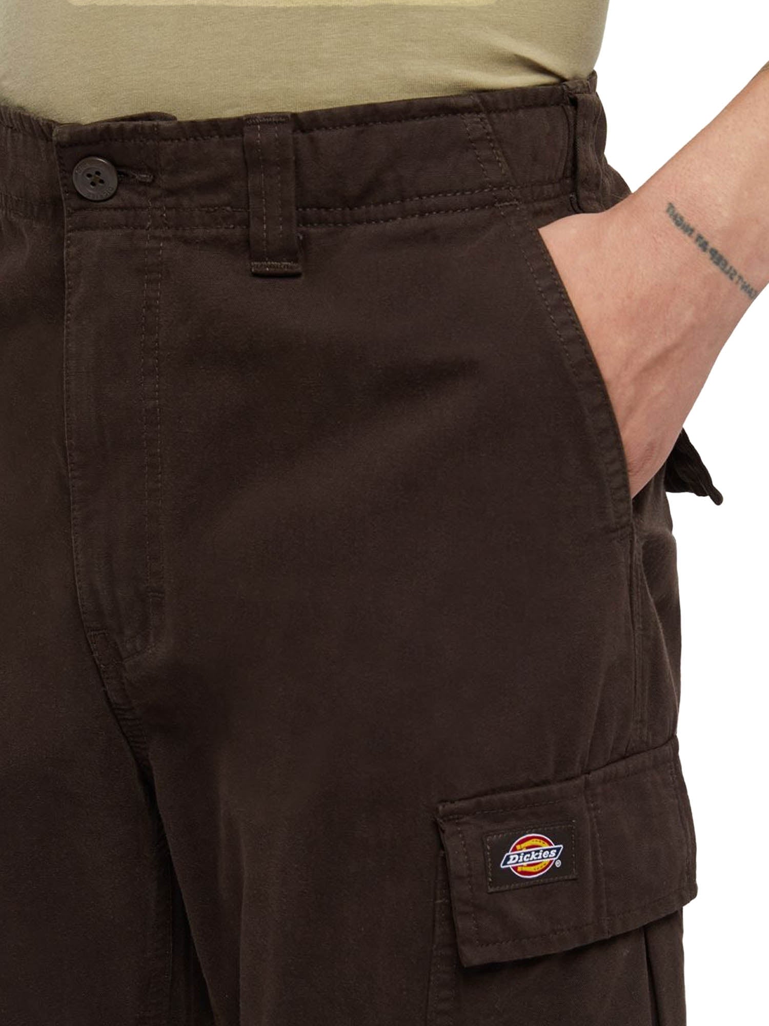 Dickies Pantaloni Cargo Johnson Marrone