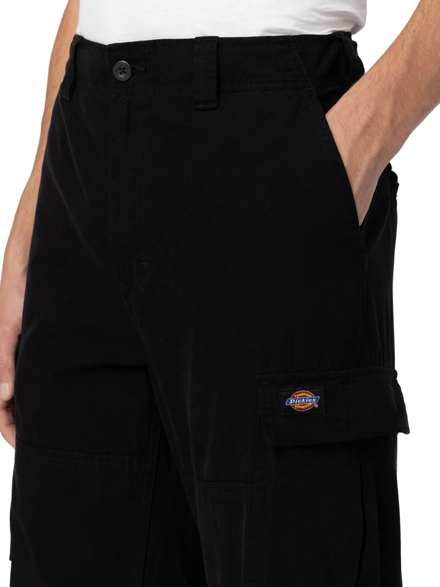 Dickies Pantaloni Cargo Johnson Nero