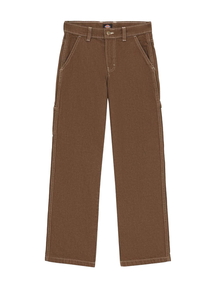 Dickies Pantaloni Carpenter Stevensville da donna Marrone