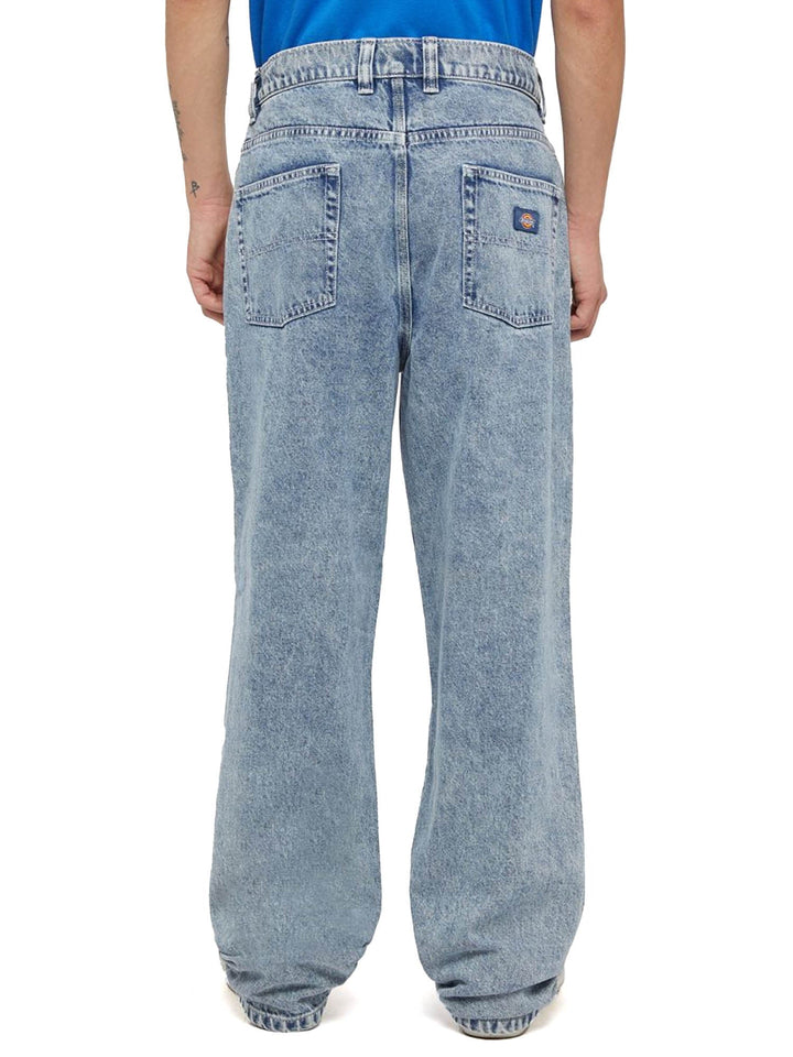 Dickies Pantaloni Thomasville In Denim Blu