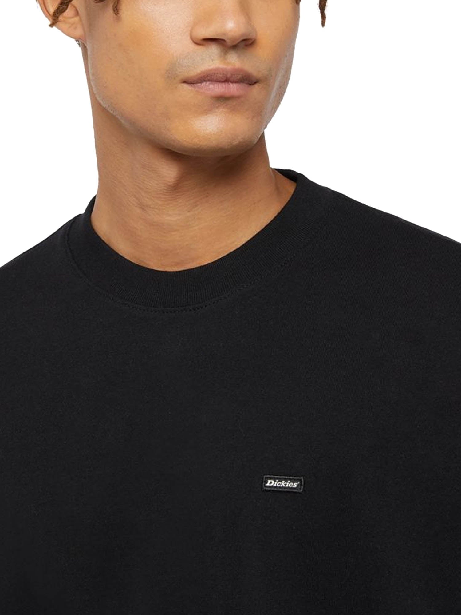 Dickies T-Shirt A Maniche Lunghe Clancy Heavyweight Nero