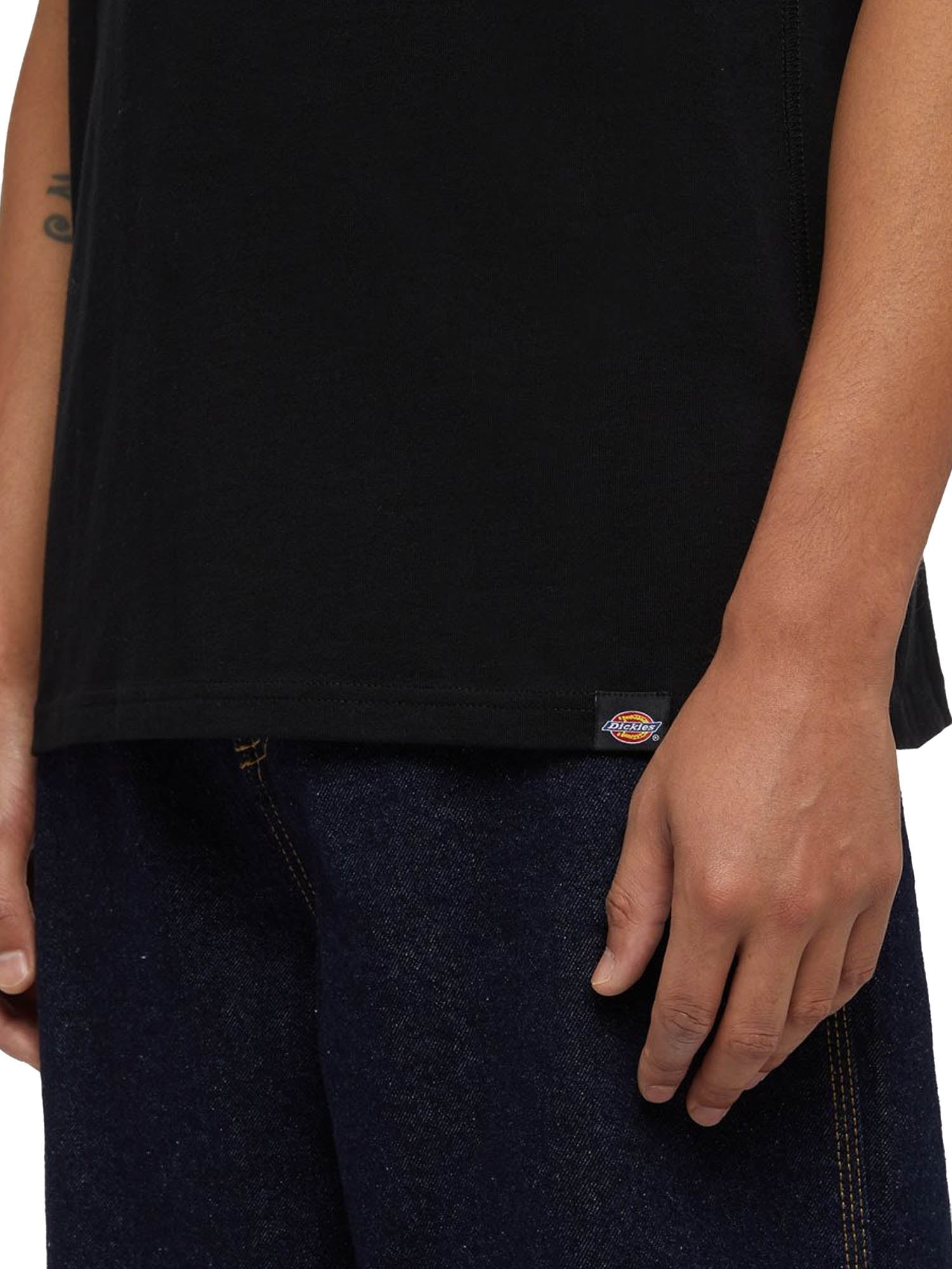 Dickies T-shirt Emblem Nero